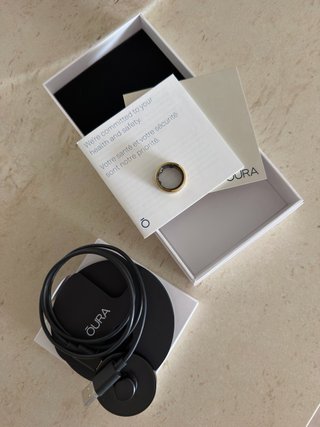 Oura Ring 3 Talla 8 Dorado