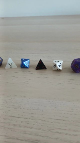 Pack 24 dados poliédricos para juegos