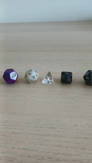 Pack 24 dados poliédricos para juegos