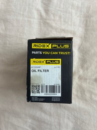 Filtro de Aceite RIDEX PLUS