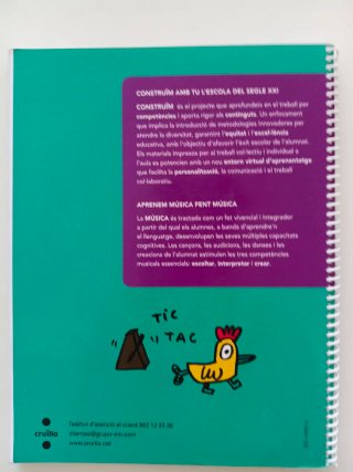Libro Música 1 Primaria Cruïlla
