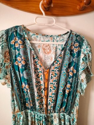 Vestido de verano estampado