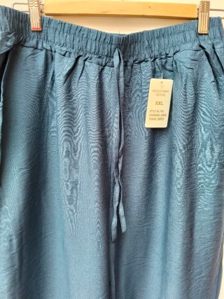 Pantalón de corte ancho azul Nuevo - Size XXL