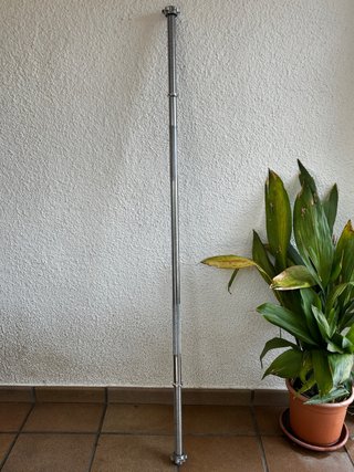 Barra de pesas roscada 1.75m