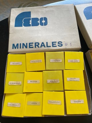 Collezione Minerali Vintage Fabo