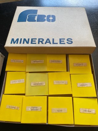 Collezione Minerali Vintage Fabo