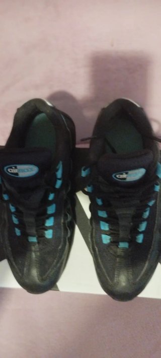 Zapatillas Nike Air Max 95 Negras y azul