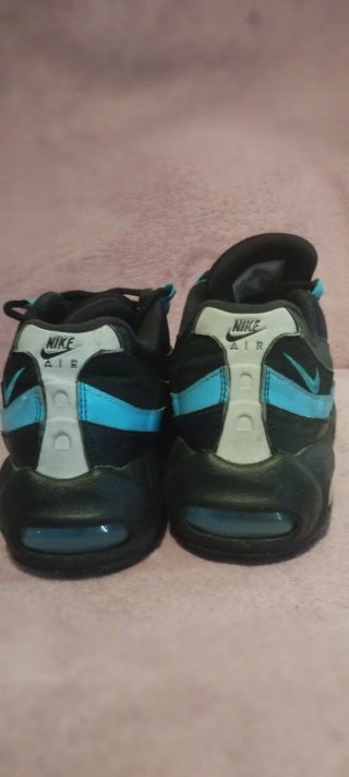 Zapatillas Nike Air Max 95 Negras y azul