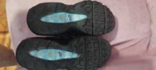 Zapatillas Nike Air Max 95 Negras y azul