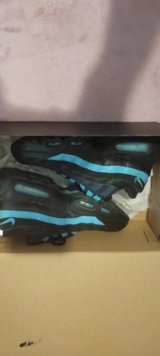 Zapatillas Nike Air Max 95 Negras y azul