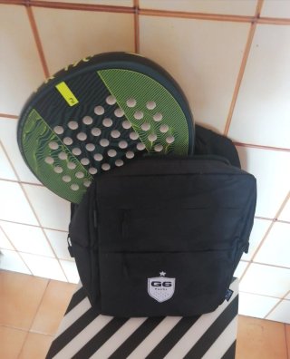 Raqueta Pádel PR 190 Negra/Verde,