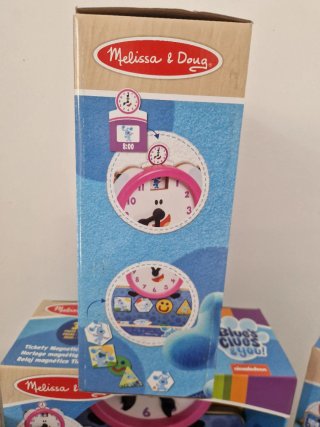 Lote 5 Relojes Magnéticos Melissa & Doug Blue's