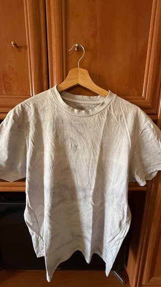 Camiseta Gris Básica Primark Talla L
