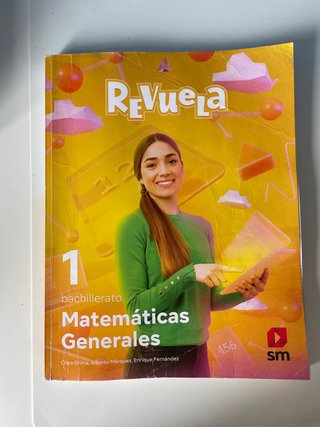 Matemáticas generales 1 bachillerato Revuela.