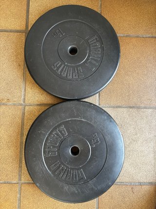 Discos Musculación 2x15 kg