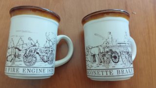 Tazas vintage marca Biltons (2 unidades)