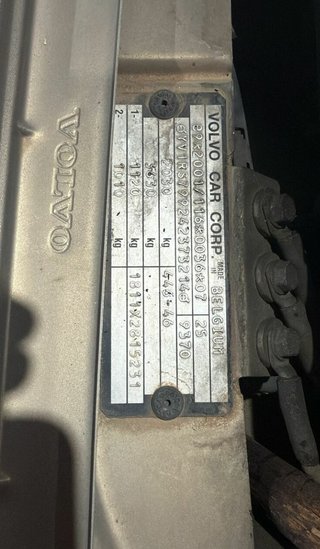 Paragolpes trasero volvo s60 berlina d5 488660