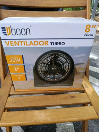 Ventilador Turbo Boon 35W 8