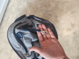 Bolso Kipling Original Azul oscuro. Sólo envío