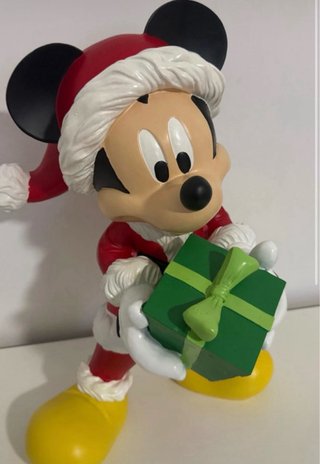 Figura Mickey Mouse Navidad Disney