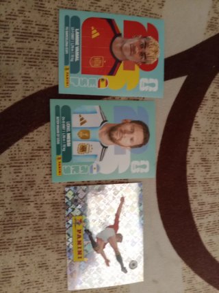 Lote 3 cromos Mundial