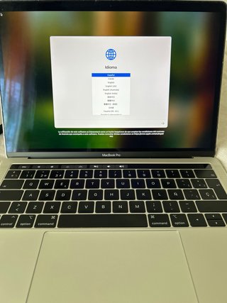 MacBook Pro 13 Apple Plata/Gris Espacial 2019