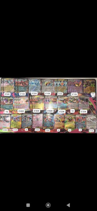 Cartas Pokémon Variadas
