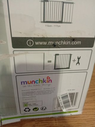 Barrera de seguridad Munchkin blanca
