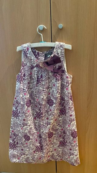 Vestido niña arcoíris con corazón