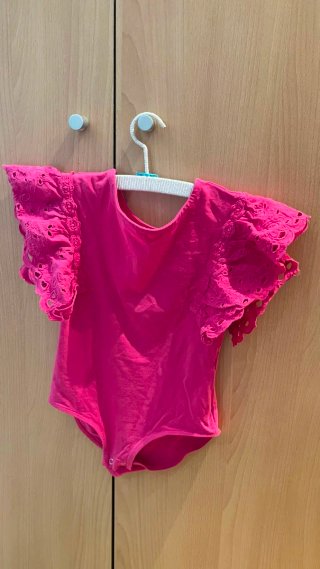 Vestido niña arcoíris con corazón
