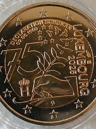 Moneda Luxemburgo 2025.