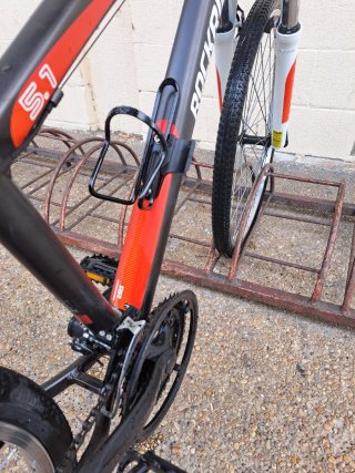 Bicicleta Rockrider gris
