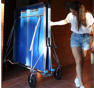 Mesa Ping Pong Exterior Plegable Decathlon.