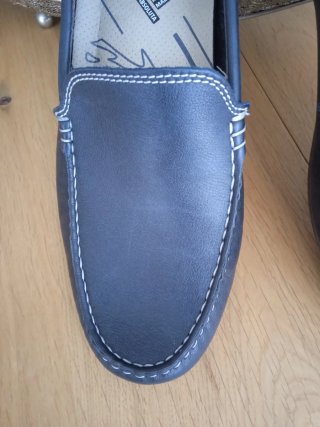 Mocasines de piel Fluchos azul marino 42