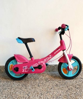 Bicicleta infantil 2 en 1 de 12"