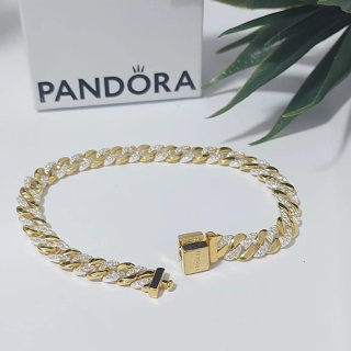 Pulsera Pandora Cubana Talla 18