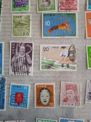 Lote Sellos Japón años 60-70