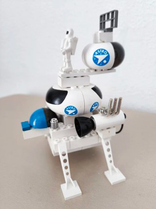 Juguete Tente Antiguo Nave Espacial