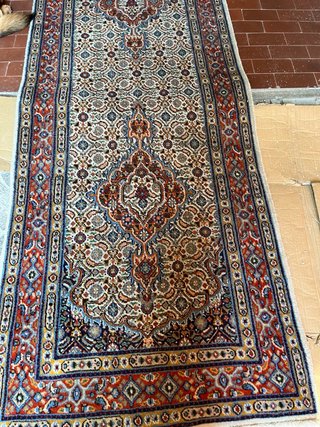 Tappeto Persiano Iraniano Lana 390x80