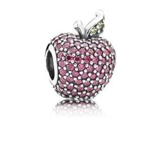 Charm Pandora Manzana Rosa y Verde
