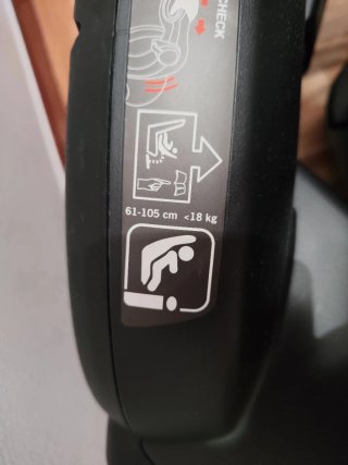 Silla coche BeSafe contramarcha Hasta 18 kgs