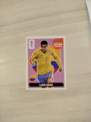 Carta Panini Extra Sticker Mundial