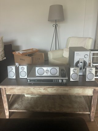 Equipo Sonido Philips 5.1 + 5 Altavoces