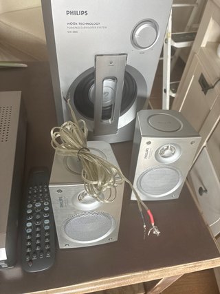 Equipo Sonido Philips 5.1 + 5 Altavoces