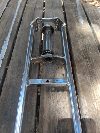 Horquilla Cromoly Monty T 219 trialsin