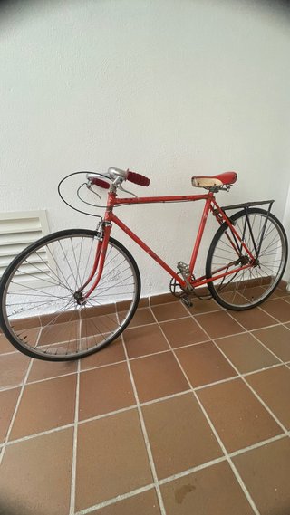 Bicicleta Vintage Vivanti Roja