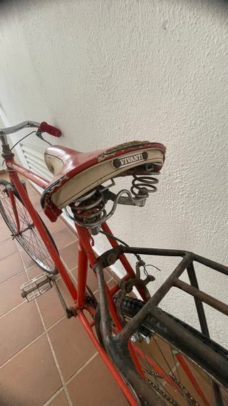 Bicicleta Vintage Vivanti Roja