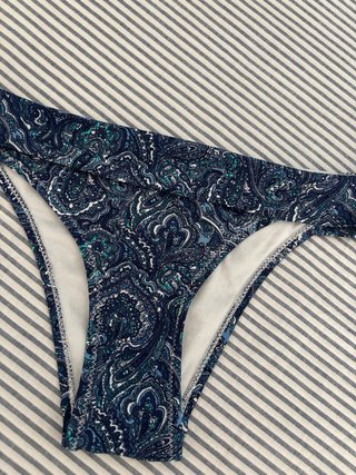 Braga de bikini estampada