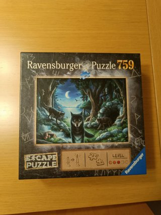 Escape Puzzle Ravensburger 759 Lobos