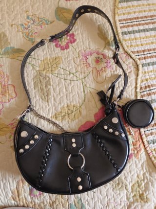 Bolso Soya Negro con detalles